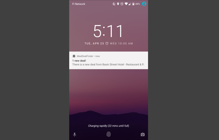 Deal Notifications